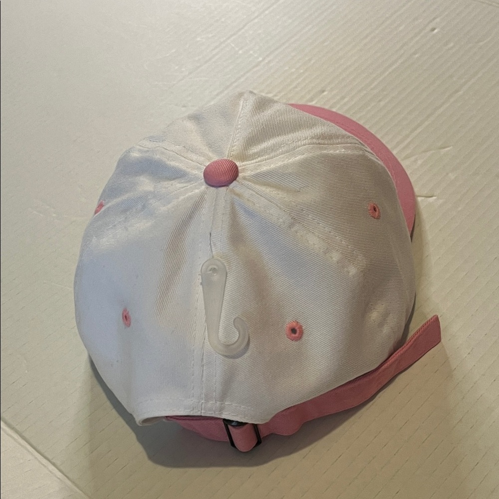 White and Pink Malibu Cap NWT - Picture 7 of 14